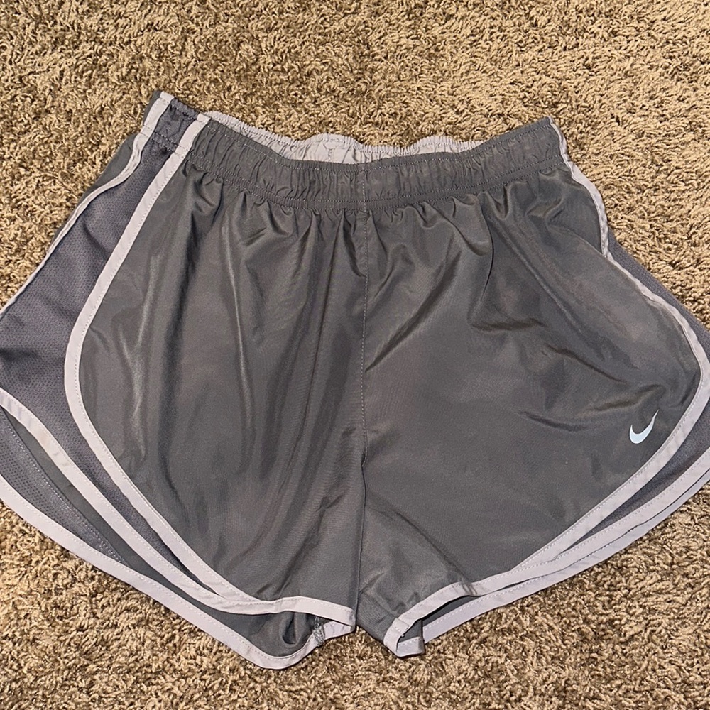 Gray Nike shorts